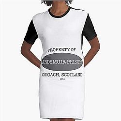 Outlander T-Shirt Ardsmuir Prison Scotland  Graphic T-Shirt Dress