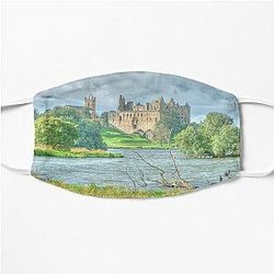 Linlithgow Palace HDR ( Wentworth Prison in Outlander TV series )  Flat Mask