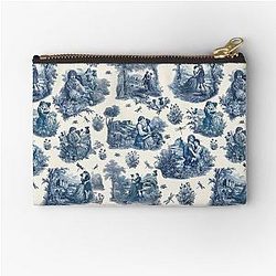 Outlander Toile de Jouy Zipper Pouch
