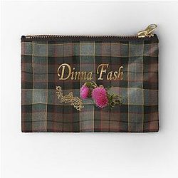 Dinna Fash, tartan Outlander Zipper Pouch