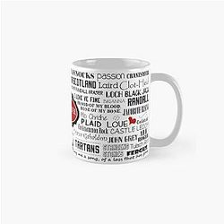 Outlander Mug (Red) Classic Mug