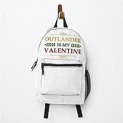 Outlander Is My Valentine (Gold Edition) - Premium Backpack