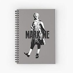 Outlander Mark Me T shirt Spiral Notebook
