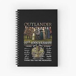 Outlander 07th Anniversary Spiral Notebook