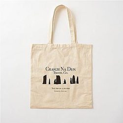 Outlander T-Shirt Craigh Na Dun Travel Co Cotton Tote Bag