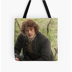 Jamie Fraser - Outlander All Over Print Tote Bag
