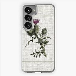 Outlander - thistle Samsung Galaxy Soft Case