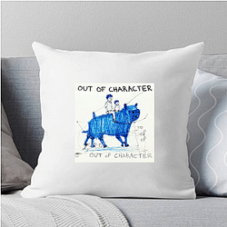 Out Of Character Signature Out Of Character Pillows Cover