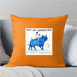 Out Of Character Signature Out Of Character Pillows Cover