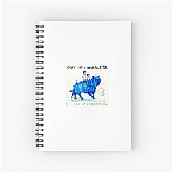 Out Of Character Signature Out Of Character Notebook