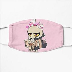 cuddly king with hearts, the owl house Flat Mask RB1107