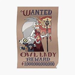 Wanted! Eda (the owl house) poster Poster RB1107
