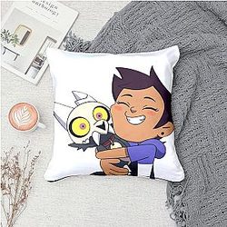 The Owl House Look At The New Magic Owl House Throw Pillow