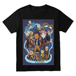 Full Cast Poster LA 0904 Owl House T-Shirt