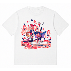 Luz x Amity Sketch Art HTCT0806 Owl House T-Shirt