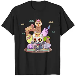 Smol King & Hooty PTTT1706  Owl House T-Shirt