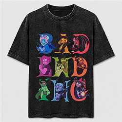 Bad Ending Friends The Owl House Washed T-Shirt Owl House T-Shirt