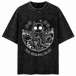 The Boiling Isles The Owl House Washed T-Shirt Owl House T-Shirt