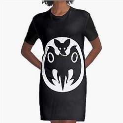 Ozzy Osbourne Tribute Graphic T-Shirt Dress