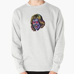 Ozzy Osbourne Psychedelic Rock Trip Electric Heavy Metal Art Pullover Sweatshirt