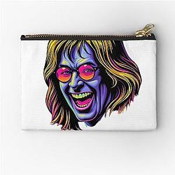 Ozzy Osbourne Psychedelic Rock Trip Electric Heavy Metal Art Zipper Pouch