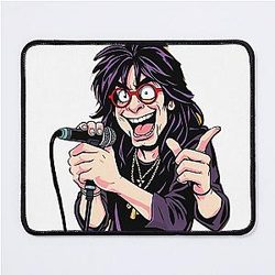 Ozzy Osbourne Comic Book Rock Star Mouse Pad
