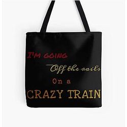Crazy Train Ozzy Osbourne Tote Bag