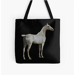 Horse Quote: Won't you ride my horse? ~ Ozzy Osbourne All Over Print Tote Bag