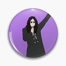Ozzy Osbourne Minimalist Pin