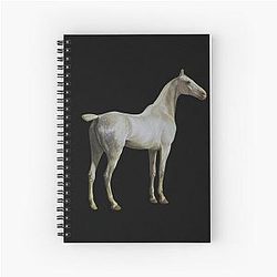 Horse Quote: Won't you ride my white horse? Ozzy Osbourne Notebook