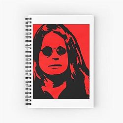 John Osbourne Spiral Notebook
