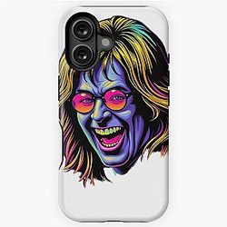 Ozzy Osbourne - Psychedelic Rock Trip - Electric Heavy Metal Art iPhone Tough Case