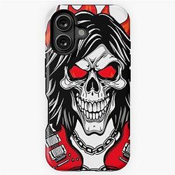 Ozzy Osbourne - Heavy Metal Skull King Dark Rock Art iPhone Tough Case