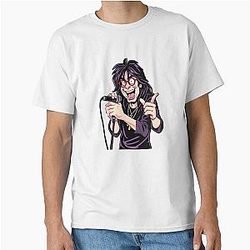 Ozzy Osbourne Comic Book Rock Star High-Energy Animated Art Classic T-Shirt