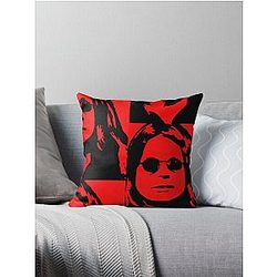 John Ozzy Osbourne Throw Pillow