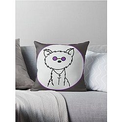 Ozzy Osbourne Cat Throw Pillow