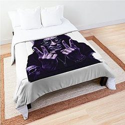 Ozzy Osbourne - Gothic Shadow - Dark Rock Legend Art Comforter