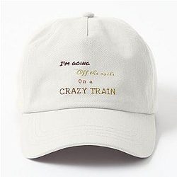 Crazy Train Ozzy Osbourne Dad Hat