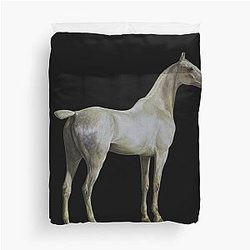 Won't You Ride My White Horse Ozzy Osbourne Duvet Cover