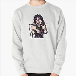 Ozzy Osbourne Comic Book Rock Star High-Energy Animated Art Pullover Sweatshirt