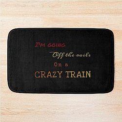 Crazy Train Ozzy Osbourne Bath Mat
