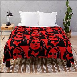 John Ozzy Osbourne Throw Blanket