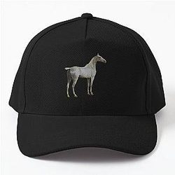 Horse Quote: Won't you ride my white horse? Ozzy Osbourne Baseball Cap