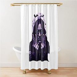 Ozzy Osbourne - Gothic Shadows - Dark Rock Legend Art Shower Curtain