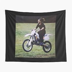 Ozzy Osbourne Dirt Bike Tapestry