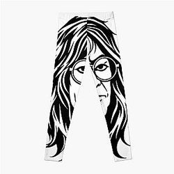 Ozzy Osbourne - Minimalist Rock Icon - Sleek Line Art Design Leggings