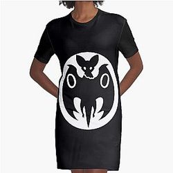 Ozzy Osbourne Tribute Logo Graphic T-Shirt Dress