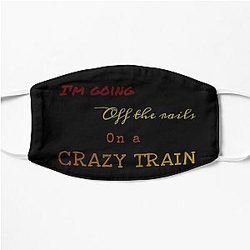 Crazy Train Ozzy Osbourne Lyrics Flat Mask
