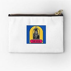 Retro Celebrities Tarot Cards THE DEVIL Ozzy Osbourne Zipper Pouch