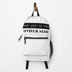 See you on the other side - music quote Ozzy Osbourne Backpack